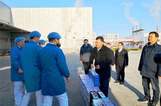 春節(jié)送溫暖，慰問暖人心丨集團(tuán)黨委書記、董事長慰問春節(jié)期間堅(jiān)守崗位的一線職工